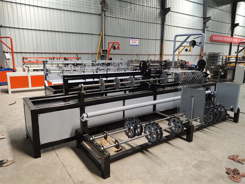 Chain Link Fence Making Machine