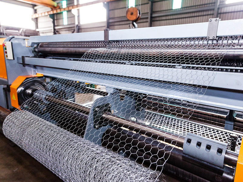 Hexagonal Wire Mesh Machine