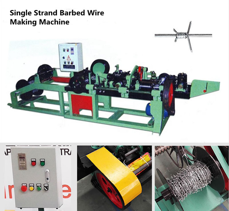Single Barbed Wire Machine